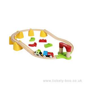 My First Railway Battery Operated Train Set by Brio