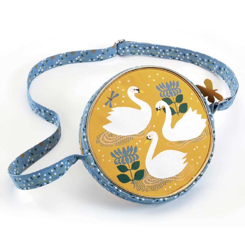 Swan Round Handbag by Djeco