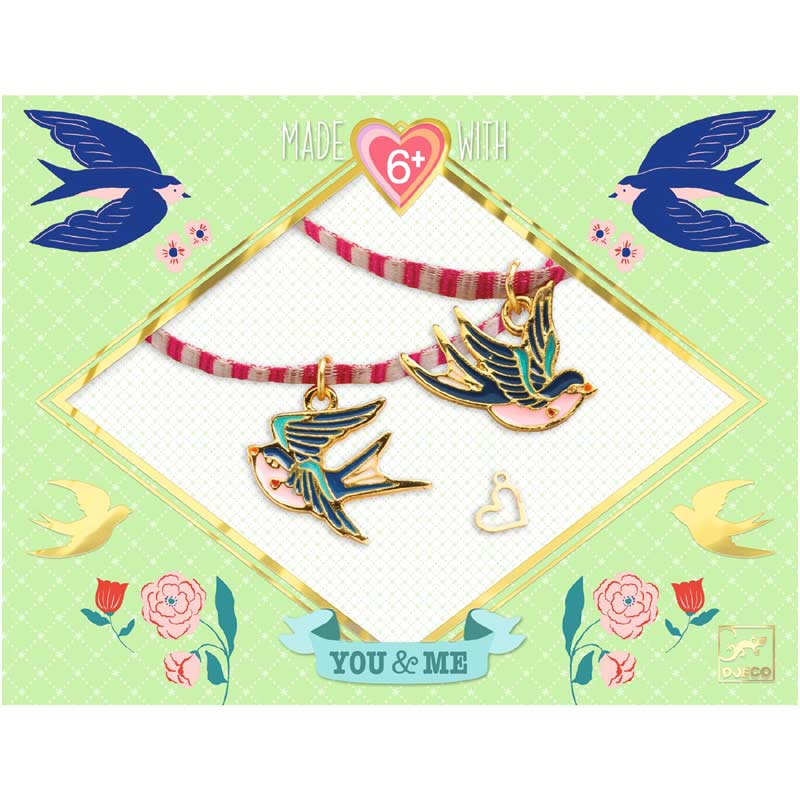 Bird Ribbons Beads & Jewellery Craft by Djeco