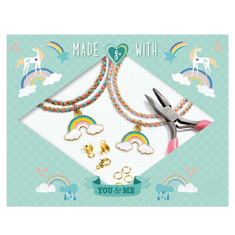 Rainbow Kumihimo Beads & Jewellery Craft by Djeco