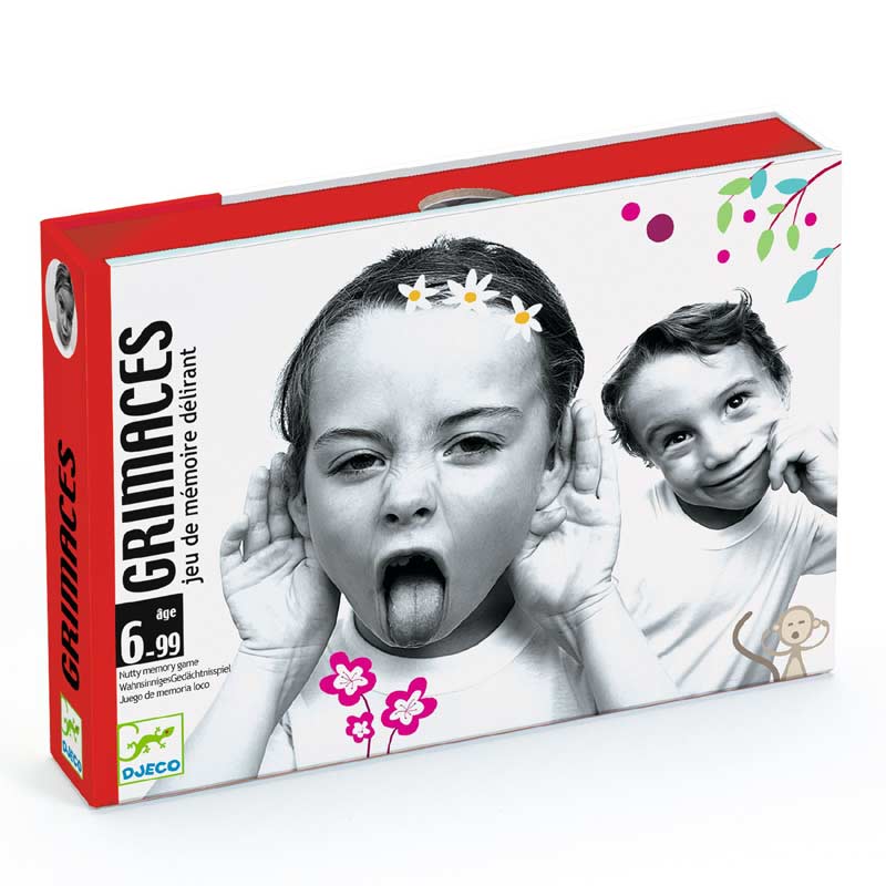 Grimaces Card Game by Djeco