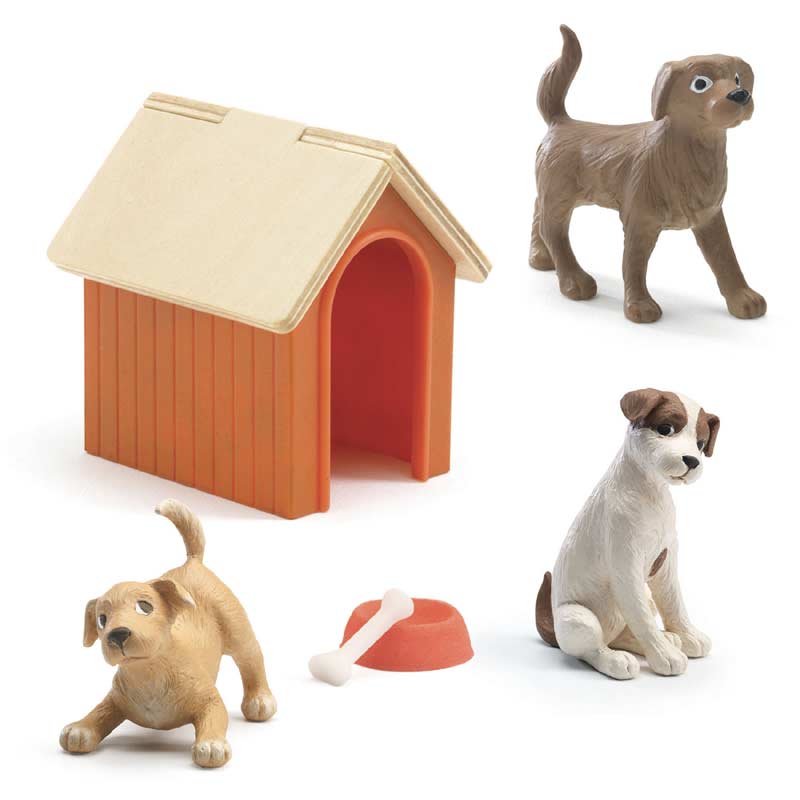 Dogs for Doll House by Djeco