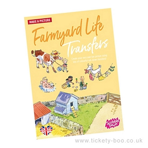 Farmyard Friends Transfers by Scribble Down