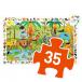 35 pcs Jungle Puzzle by Djeco - 2