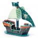 Pirate Boat 3D Pop to Play by Djeco - 0