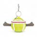 Amuseables Sports Tennis Ball Bag Charm by Jellycat - 3