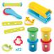 4 Dough Tubs and 21 Tools by Djeco - 1