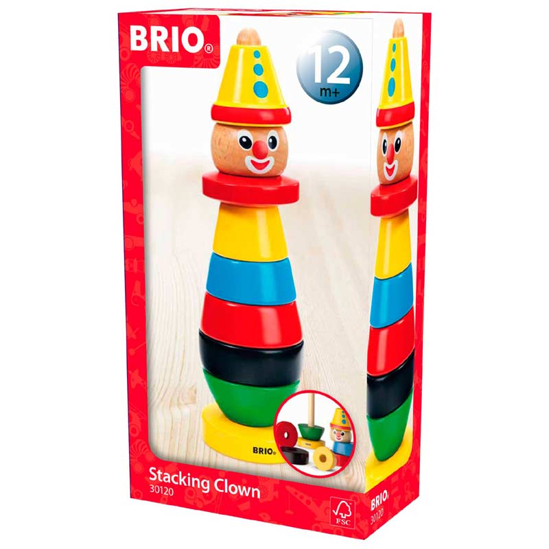 Stacking Clown by BRIO