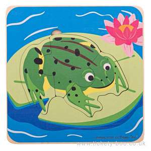 Frog Lifecycle Layer Puzzle by Bigjigs