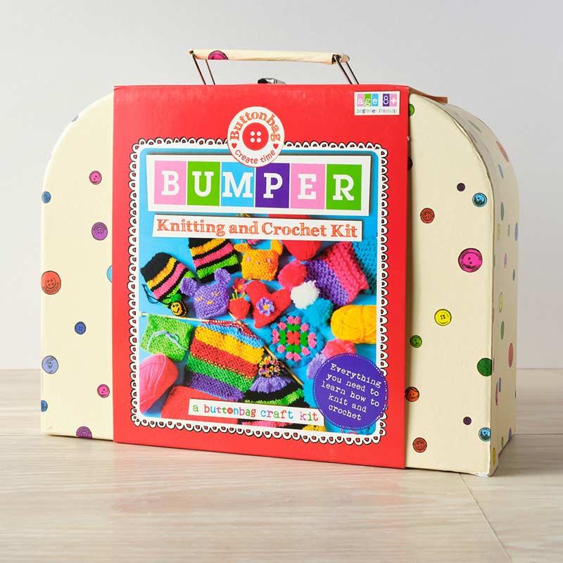 Bumper Knitting & Crochet Kit by Buttonbag