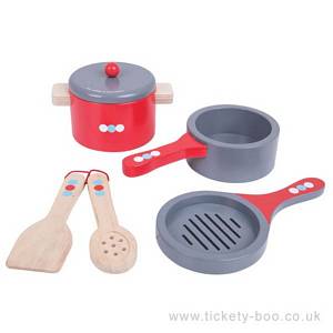 Cooking Pans by Bigjigs