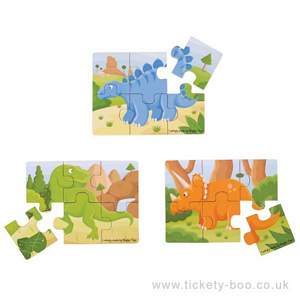 Dinosaur - 6 Piece Puzzles