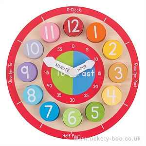 Teaching Clock by Bigjigs Toys