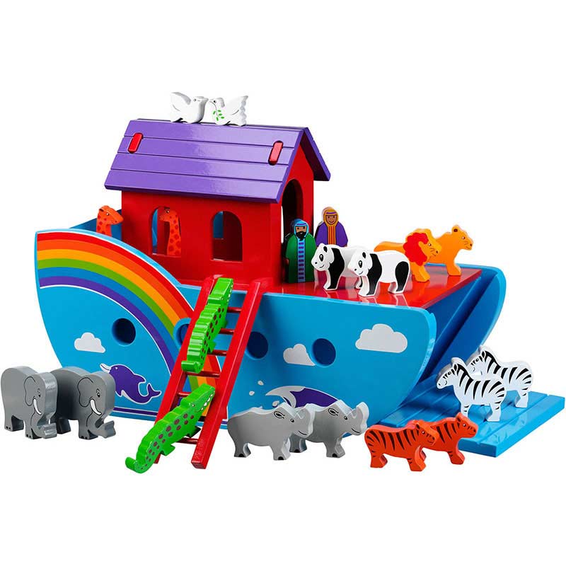 Large Rainbow Noah's Ark by Lanka Kade