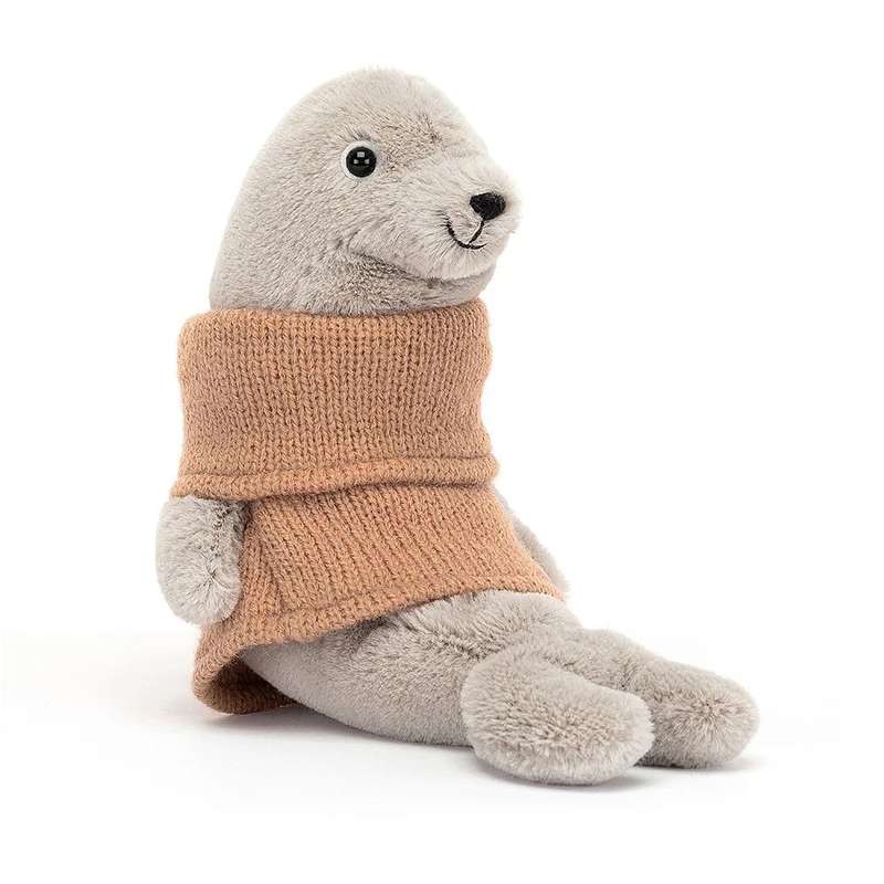 Cozy Crew Seal by Jellycat