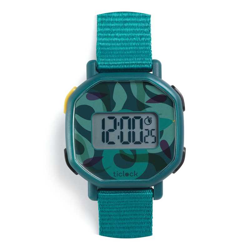 Green Snakes Digital Watch by Djeco