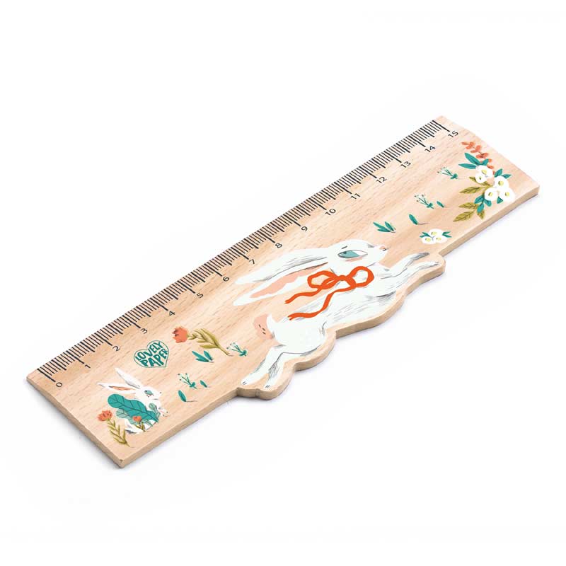 Lucille Wooden Ruler by Djeco