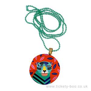 Feline Locket Necklace by Djeco
