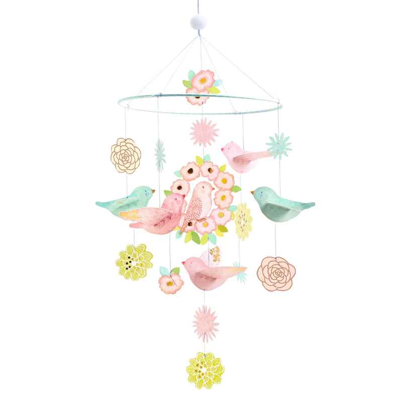 Spring Birds Paper Mobile by Djeco