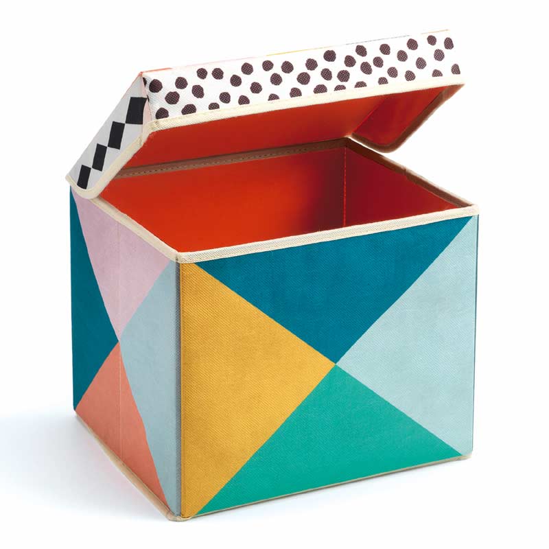 Geometry Seat Toy Box by Djeco