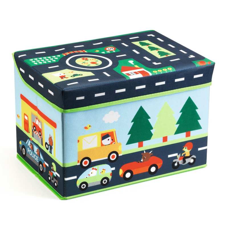 Circuit Seat Toy Box by Djeco