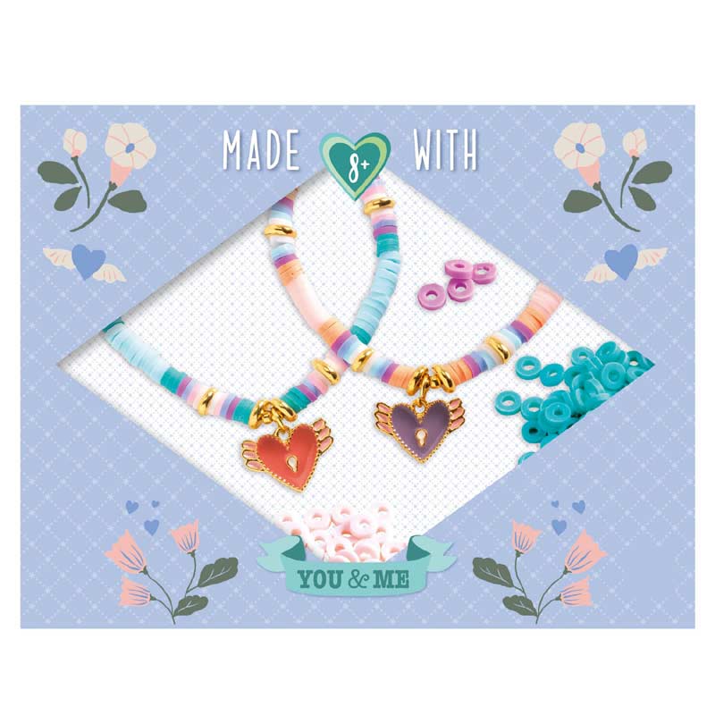 Heart Heishi Beads & Jewellery Craft by Djeco