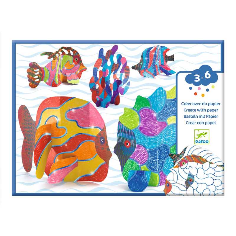 Under the Waves - Create with Paper by Djeco
