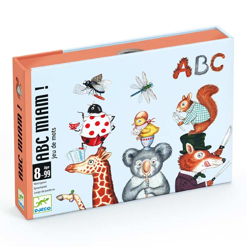ABC Miam!  Card Game by Djeco