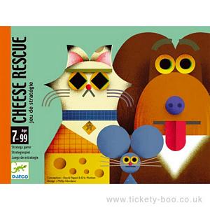 Cheese Rescue Card Game by Djeco