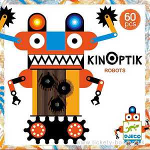KinOptik Robots 60pcs by Djeco
