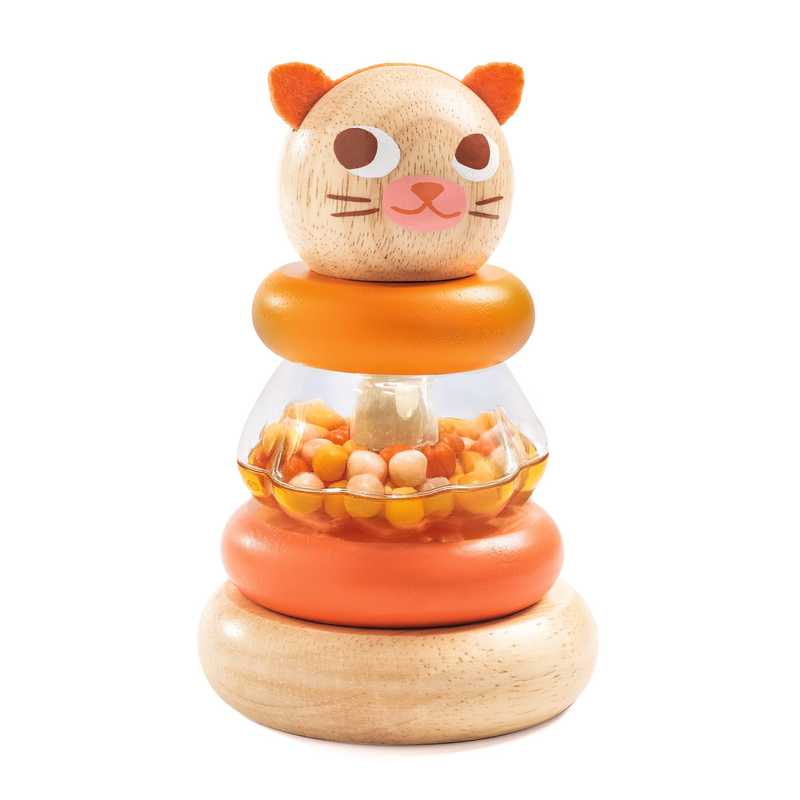 Stackitou Cat Stacker by Djeco