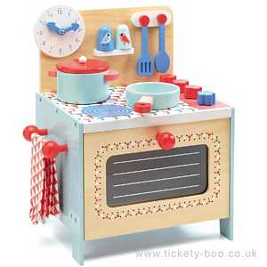 Blue Cooker Kitchen Set by Djeco