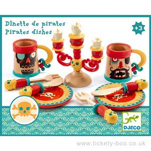 Pirates Dishes by Djeco