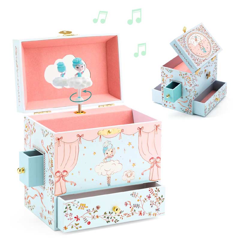 Ballerina on Stage Musical Box by Djeco