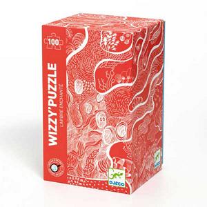 The Enchanted Tree 100pcs Wizzy Puzzle by Djeco