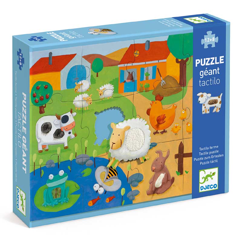 Farm Tactile Puzzle by Djeco