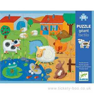 Farm Tactile Puzzle by Djeco