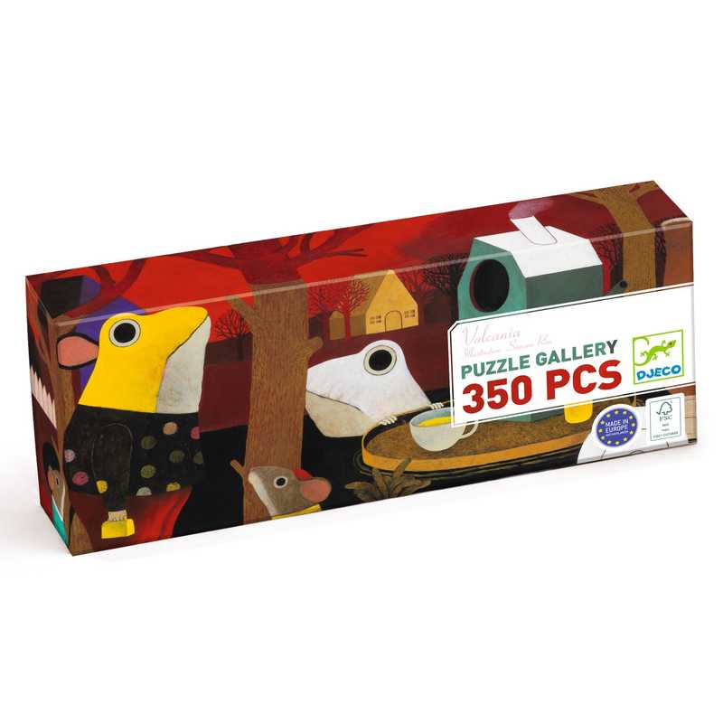 350 pcs Volcania Gallery Puzzle by Djeco