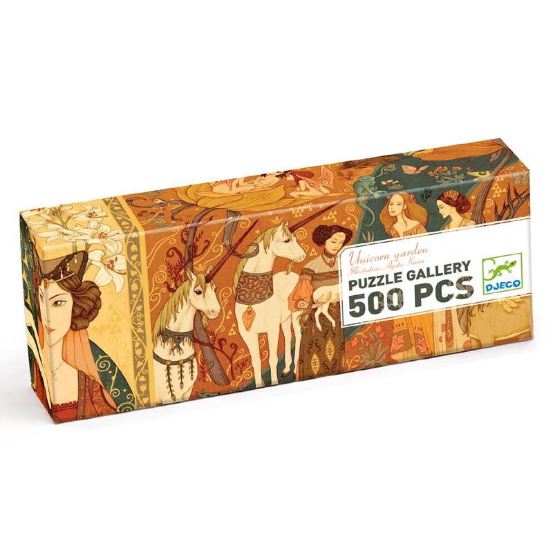 500 pcs Unicorn Lady Puzzle by Djeco