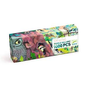 1000 pcs Owls and Birds Gallery Puzzle by Djeco