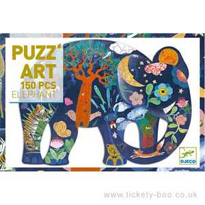 Elephant 150pcs Puzz'Art by Djeco