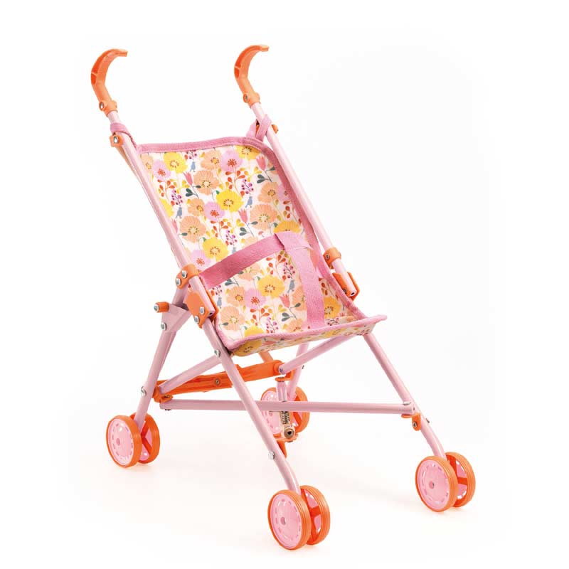 Flowers Doll Stroller from Pomea by Djeco