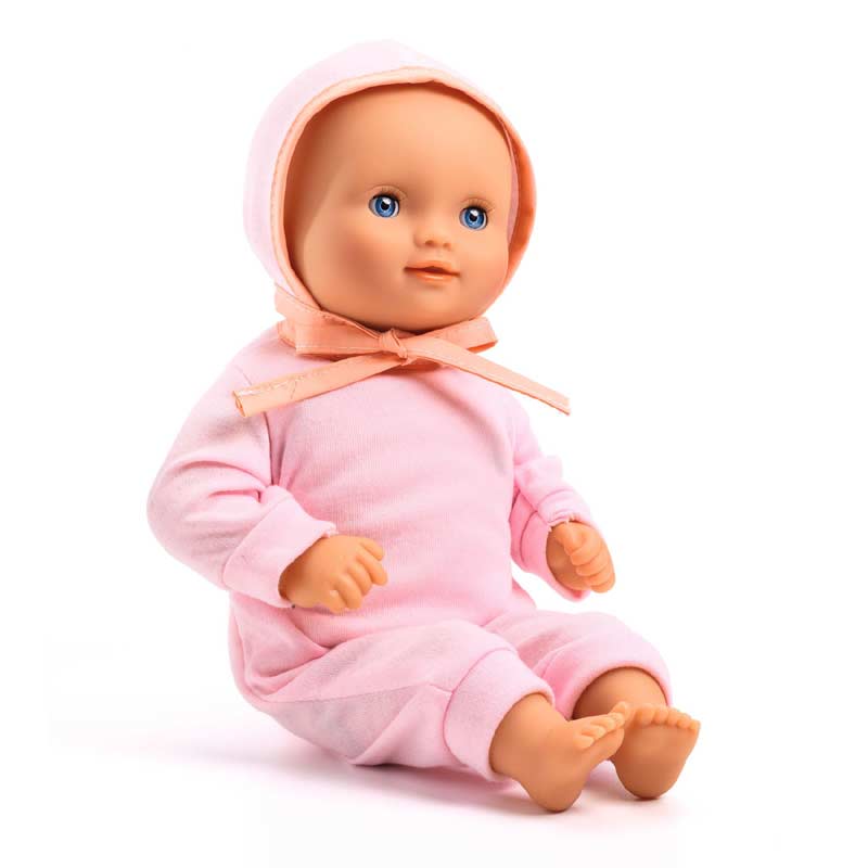 Lilas Rose Pomea Soft Body Doll by Djeco
