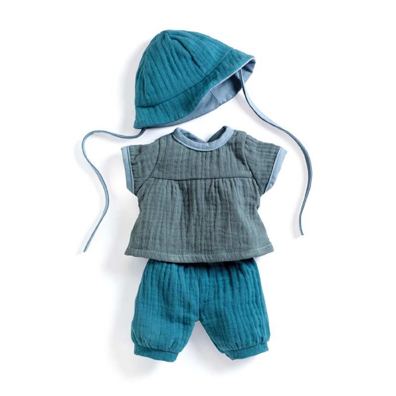 Summer 3 Piece Doll's Outfit from Pomea by Djeco
