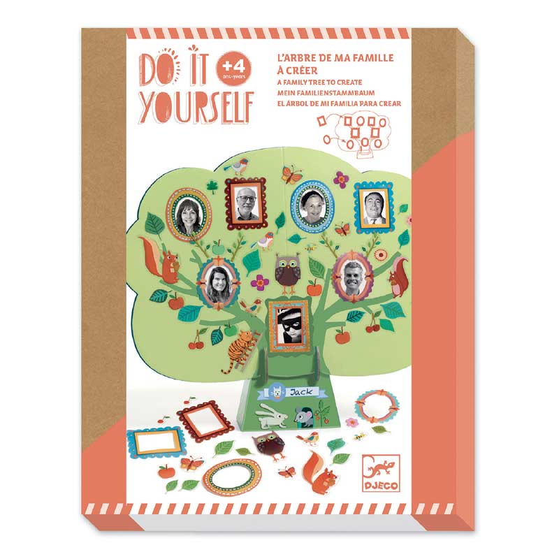 Do It Yourself - A Family Tree to Create by Djeco