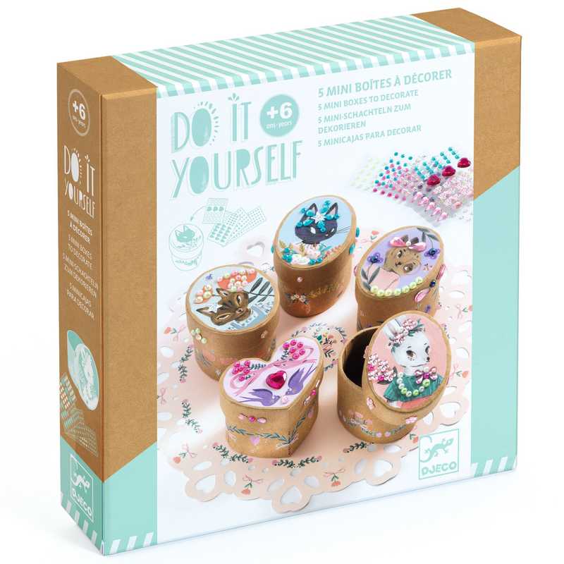 Do It Yourself - Adorable Mini Boxes by Djeco