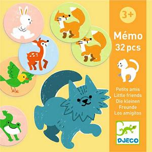 Memo Little Friends Game by Djeco