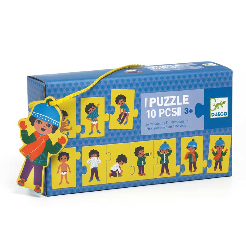 I'm Dressing Up 10pcs Puzzle by Djeco