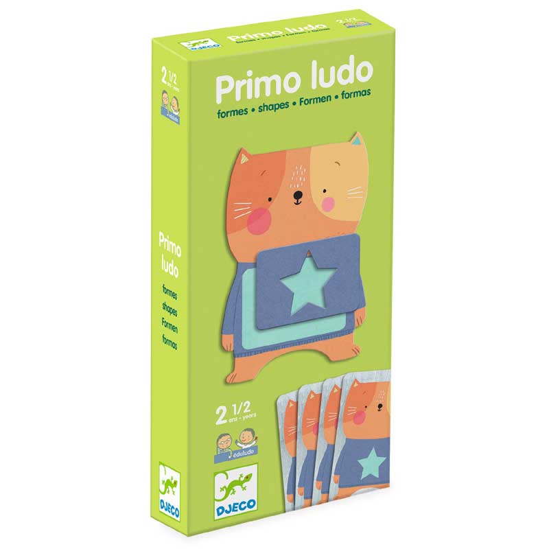 Eduludo Primo Ludo - Shapes Game by Djeco
