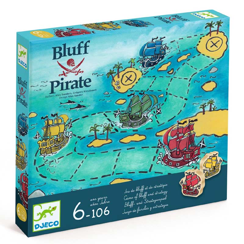 Bluff Pirate Game by Djeco